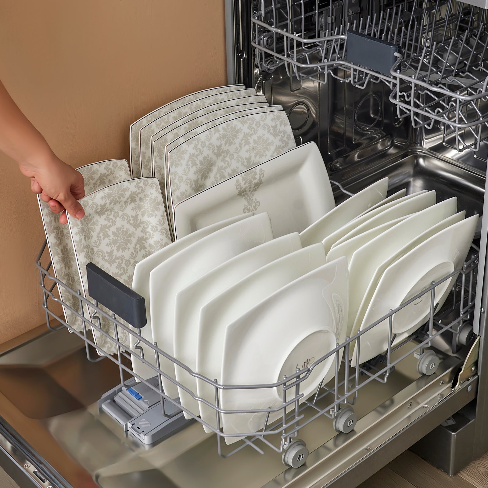 Karaca Fine Pearl Paris 58-teiliges Tafelservice für 12 Personen