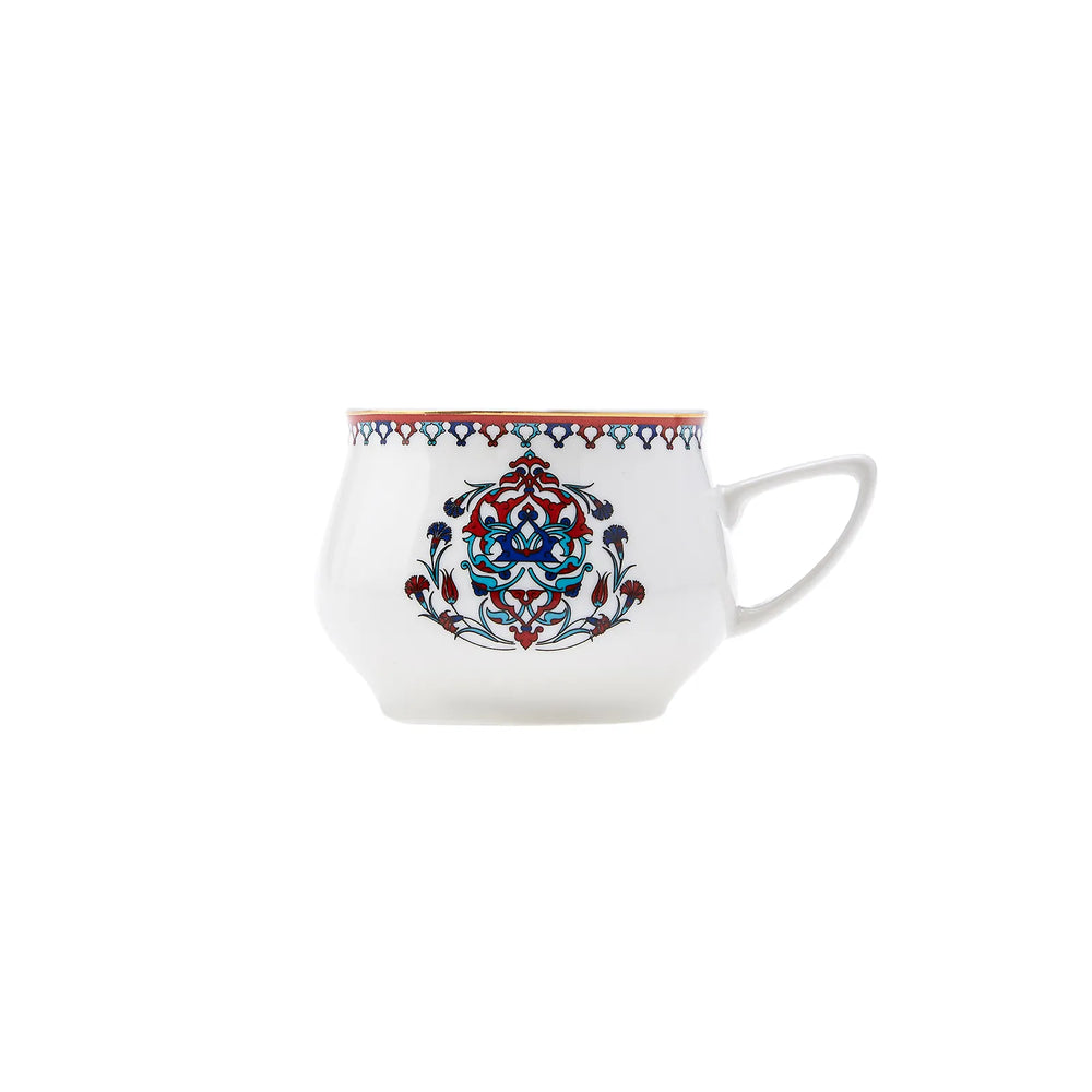 " Karaca Nakkaş 12-teiliges Espressotassen-Set für 6 Personen "