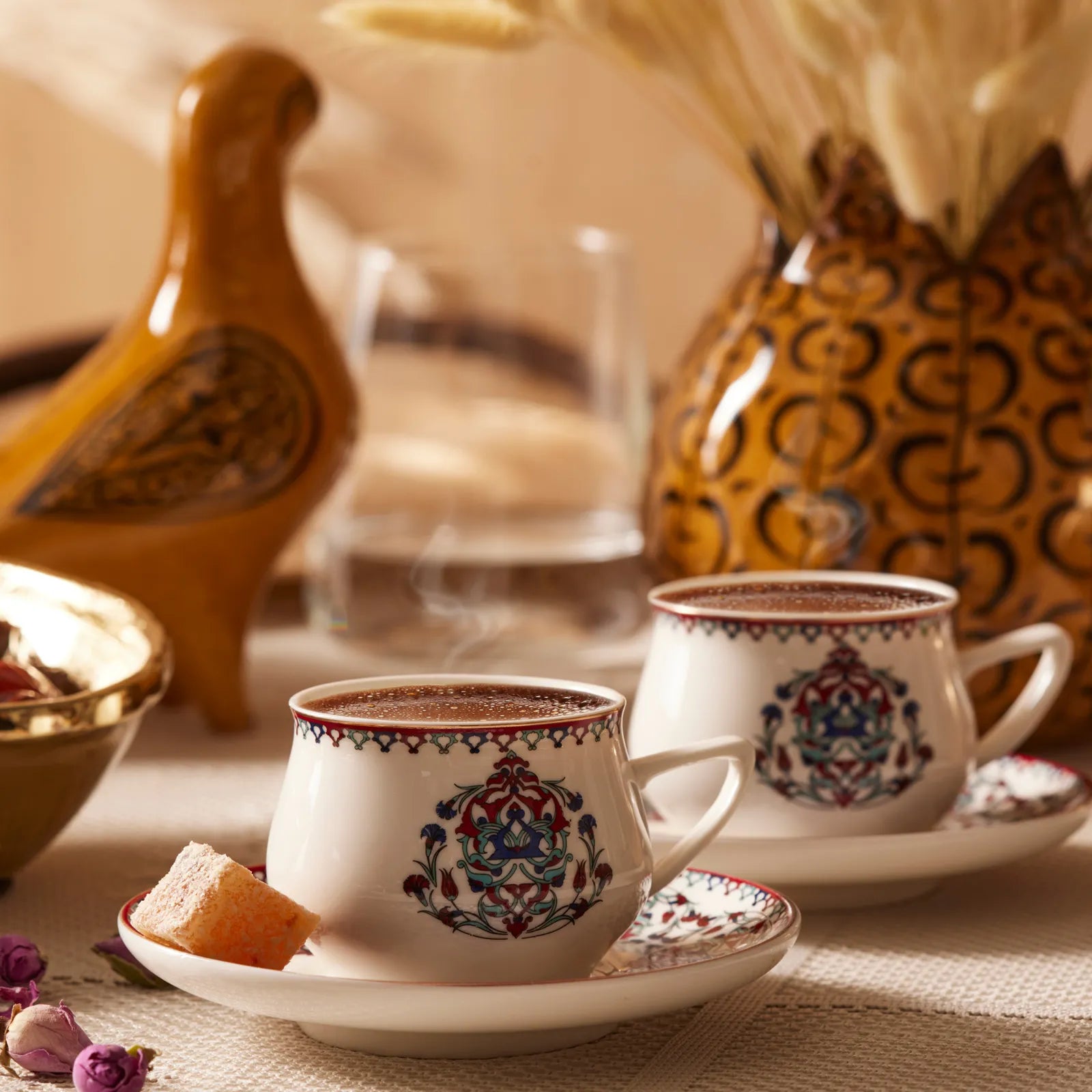 " Karaca Nakkaş 12-teiliges Espressotassen-Set für 6 Personen "