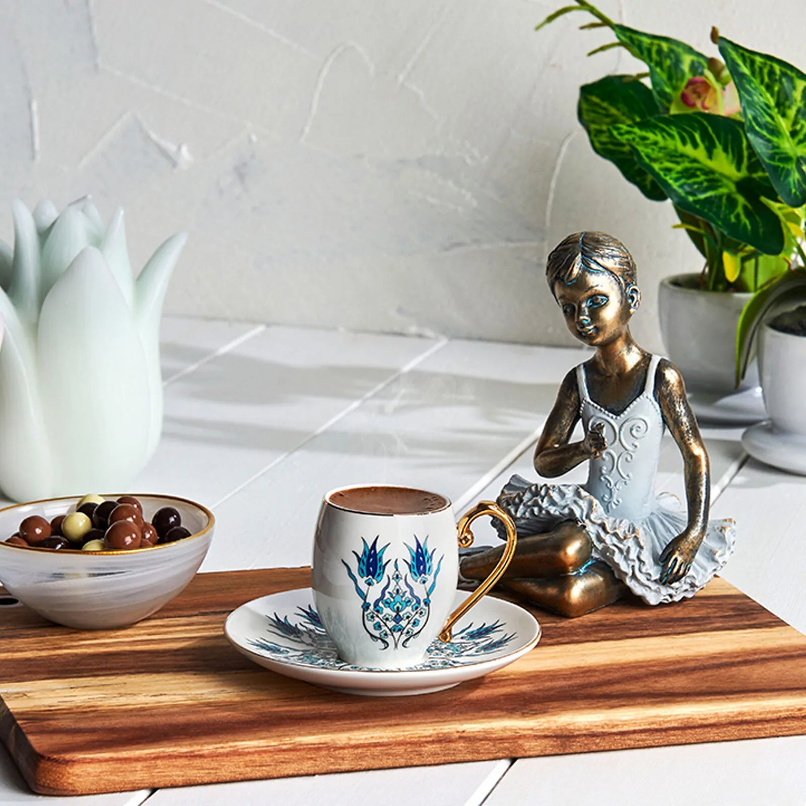 " Karaca İznik Kaffeeservice für 6 Personen, 80 ml "