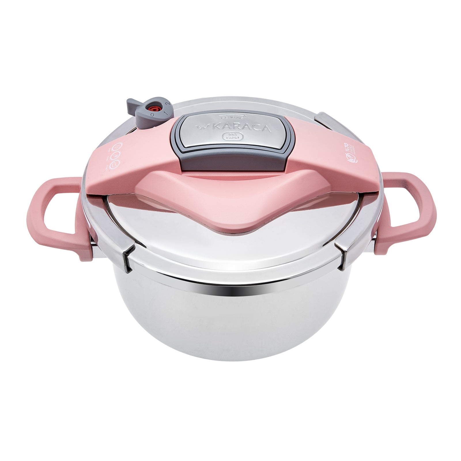 " Karaca Perfect Pink 4+6 Liter Schnellkochtopf-Set "