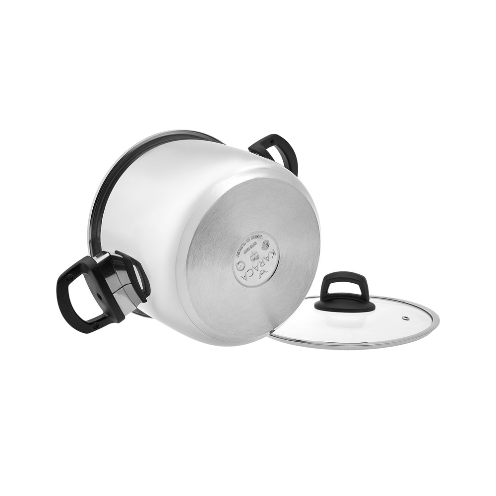 " Karaca Perfect Gray 4 + 6 Liter Schnellkochtopfset "