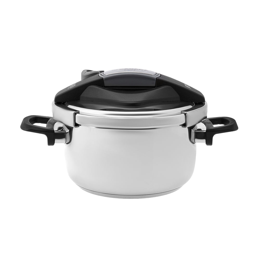 " Karaca Perfect Gray 4 + 6 Liter Schnellkochtopfset "