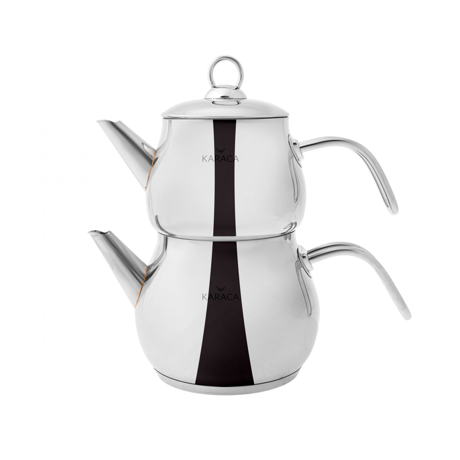 " Karaca Layla turkish tea pot set metal "