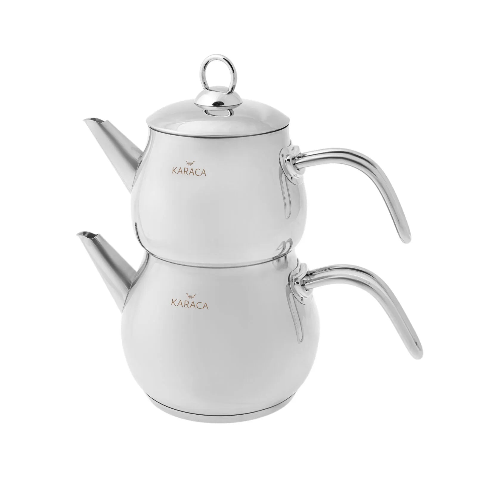 " Karaca Layla turkish tea pot set metal "