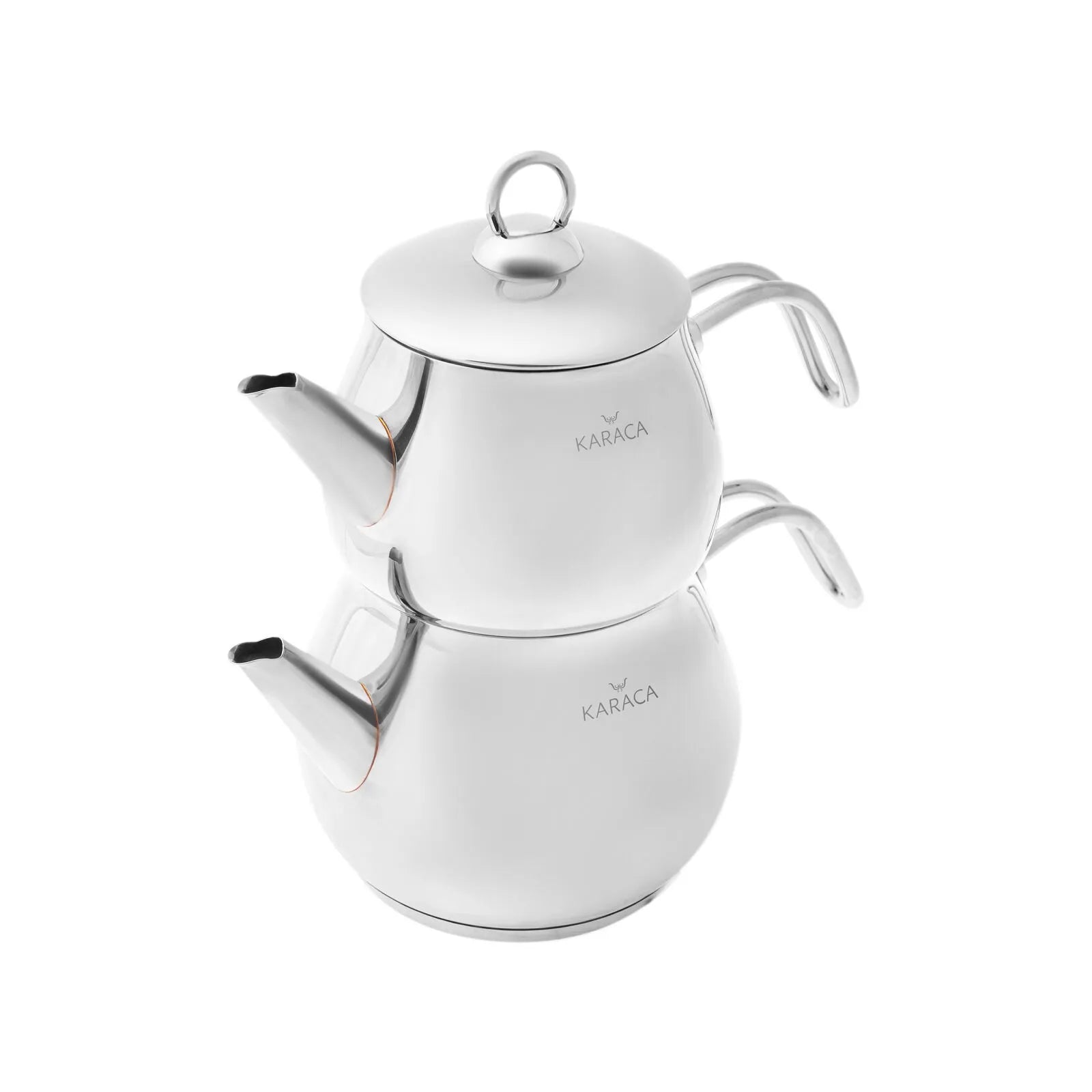 " Karaca Layla turkish tea pot set metal "