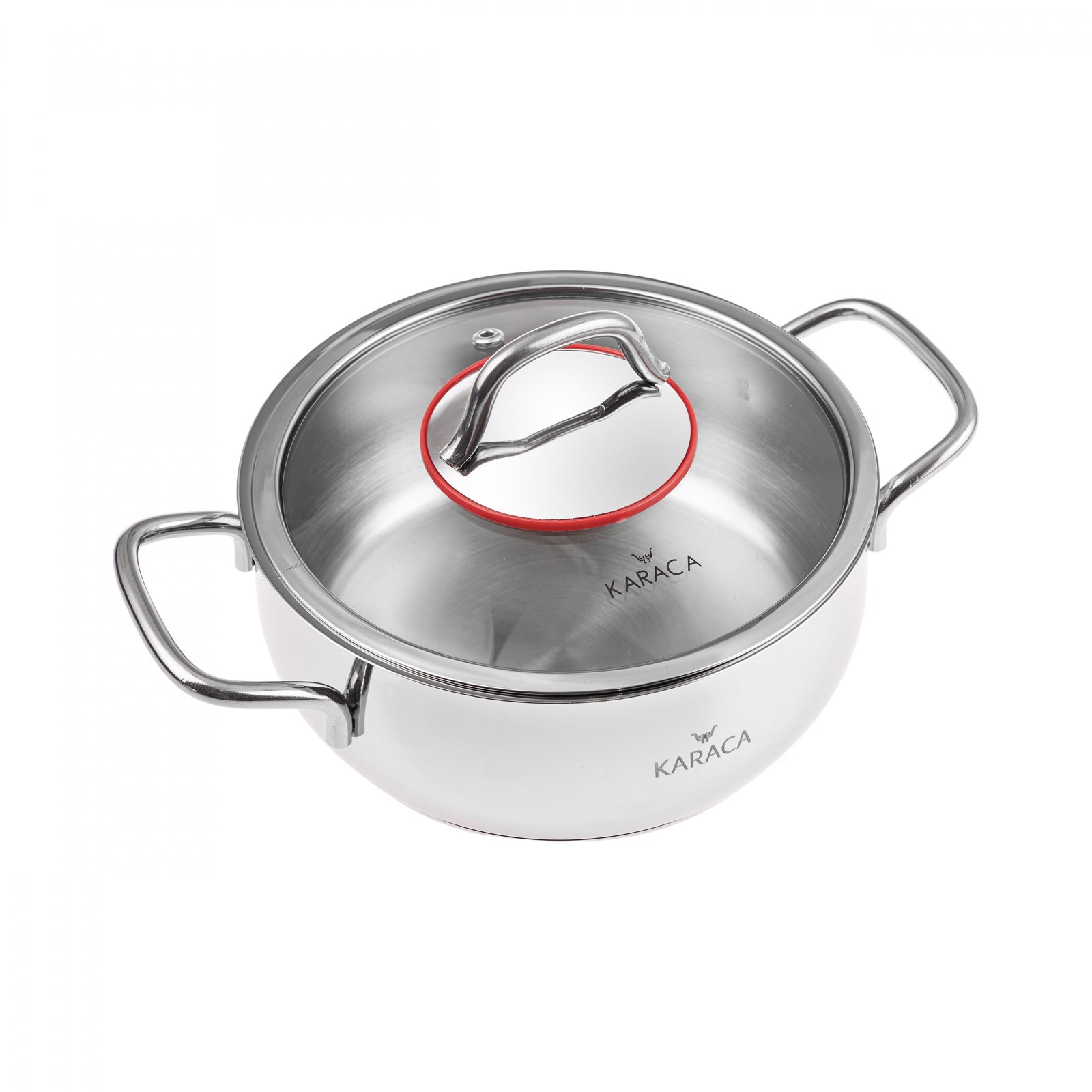" Karaca Emirgan Kochtopf- Set Edelstahl, 6- teilig, Midi Set "