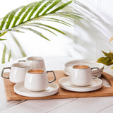 " Karaca Streamline Saturn Platinum 6 Personen Kaffeetasse Set "