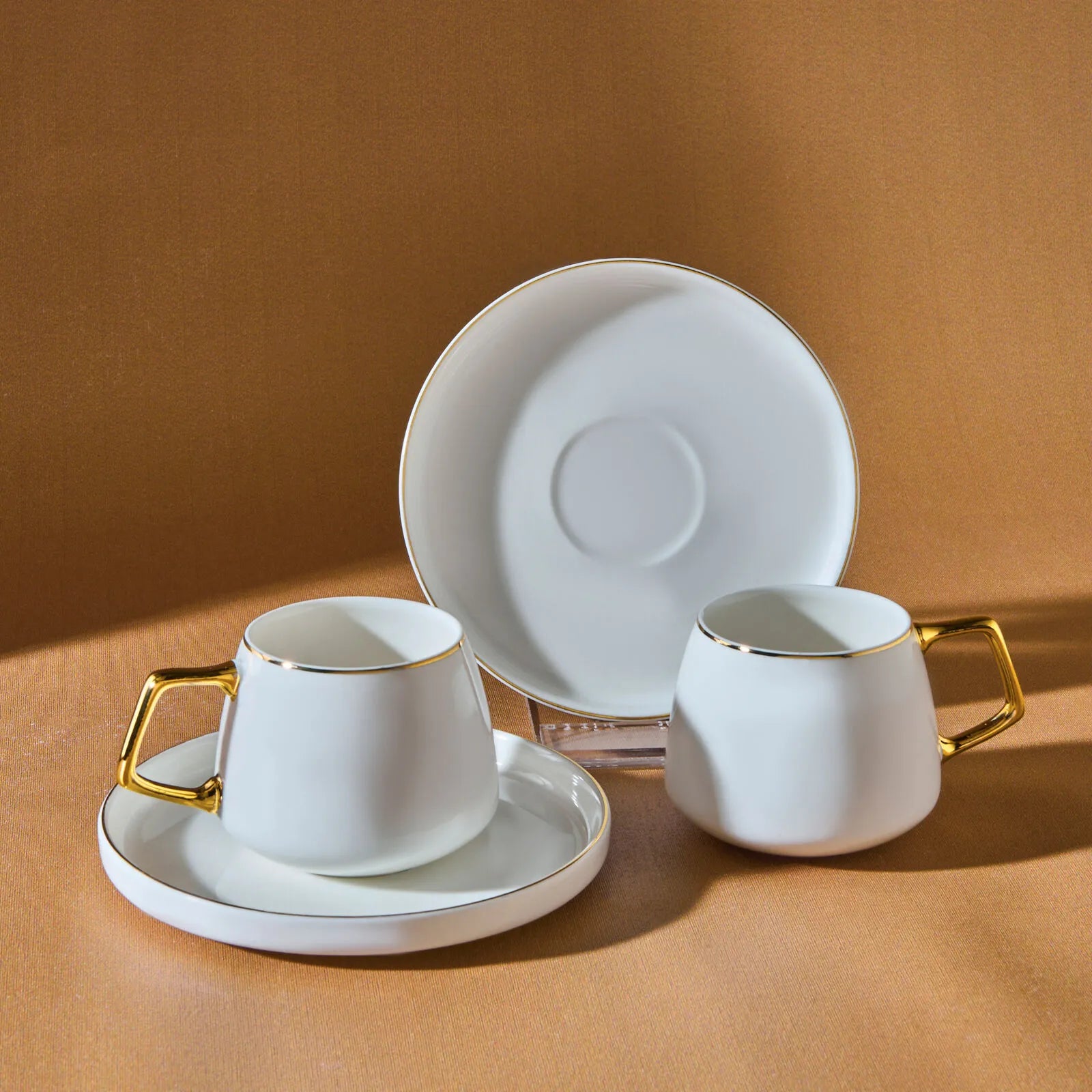 " Karaca Streamline Saturn 2er-Set Kaffeetassen "