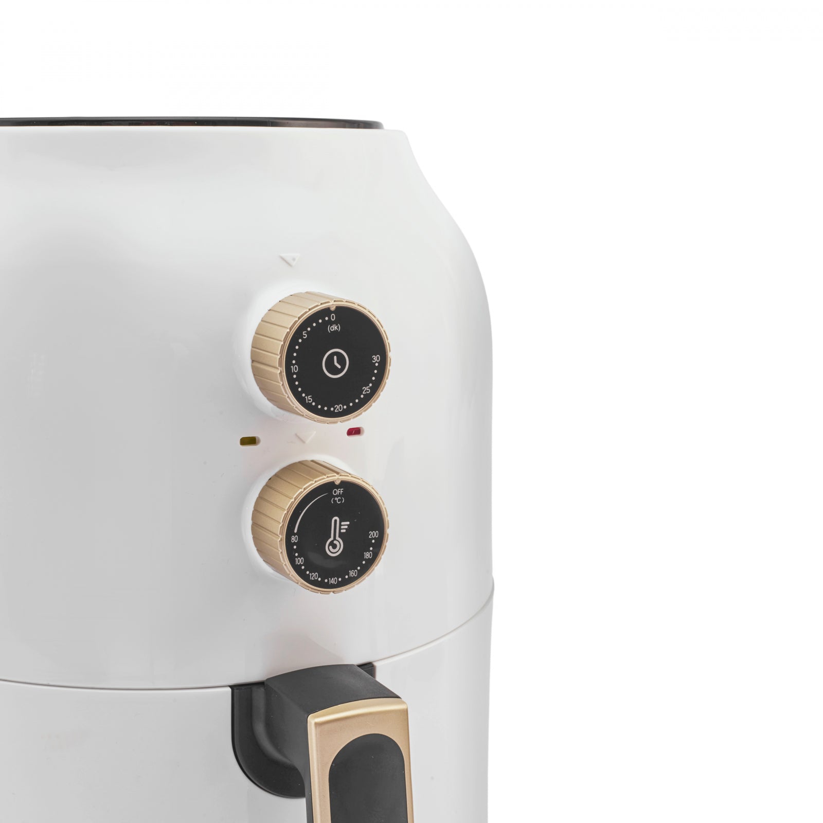 " Karaca Multifry Weiß Heißluftfritteuse Ölfreie Fritteuse, 3.5L, 1300W "