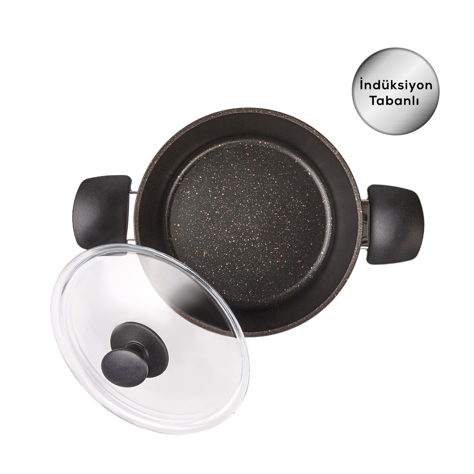 " Karaca Biogranit Black Gold 7-teiliges Topfset "