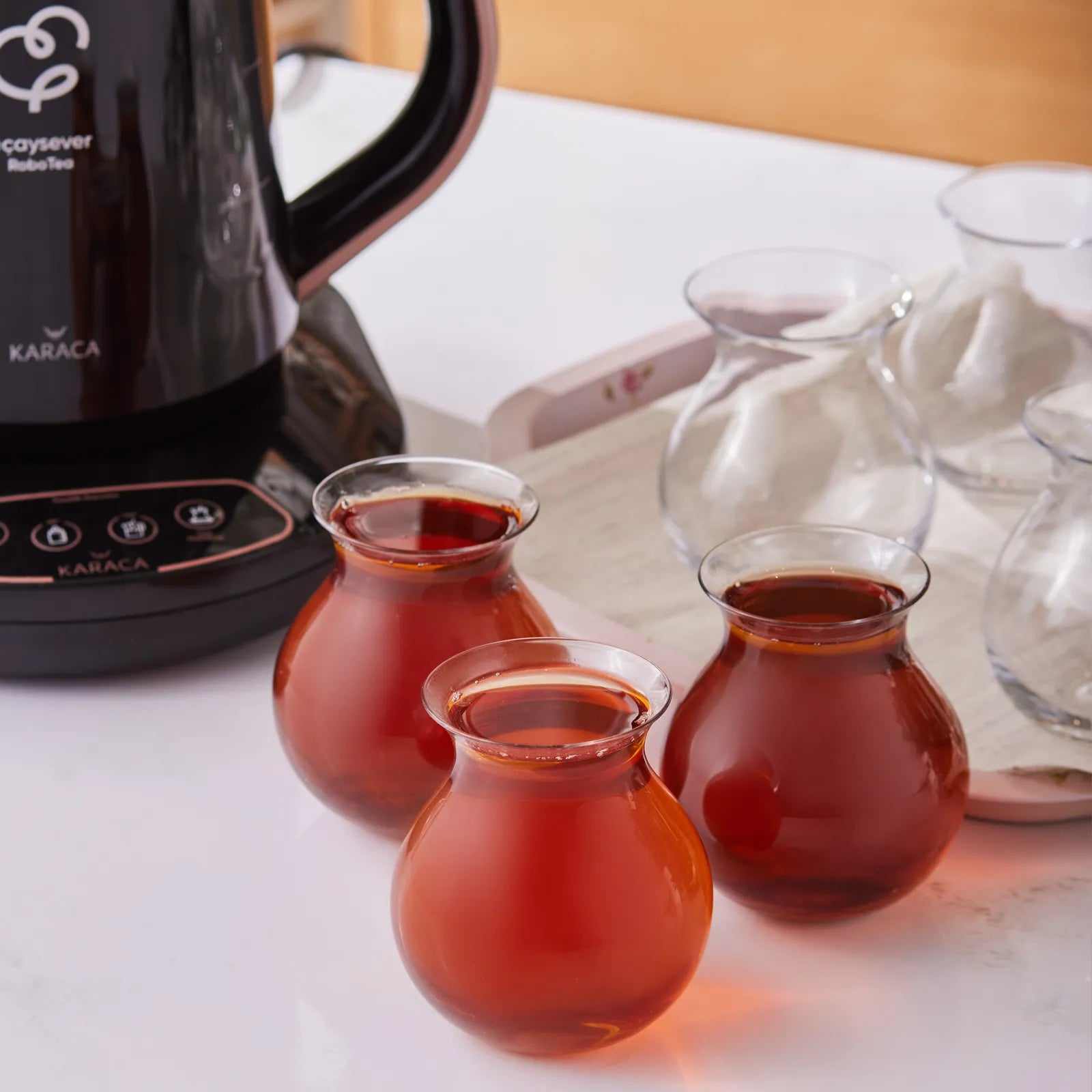 " Karaca Tatlıcan 6-teiliges Teeglas-Set von Refika "
