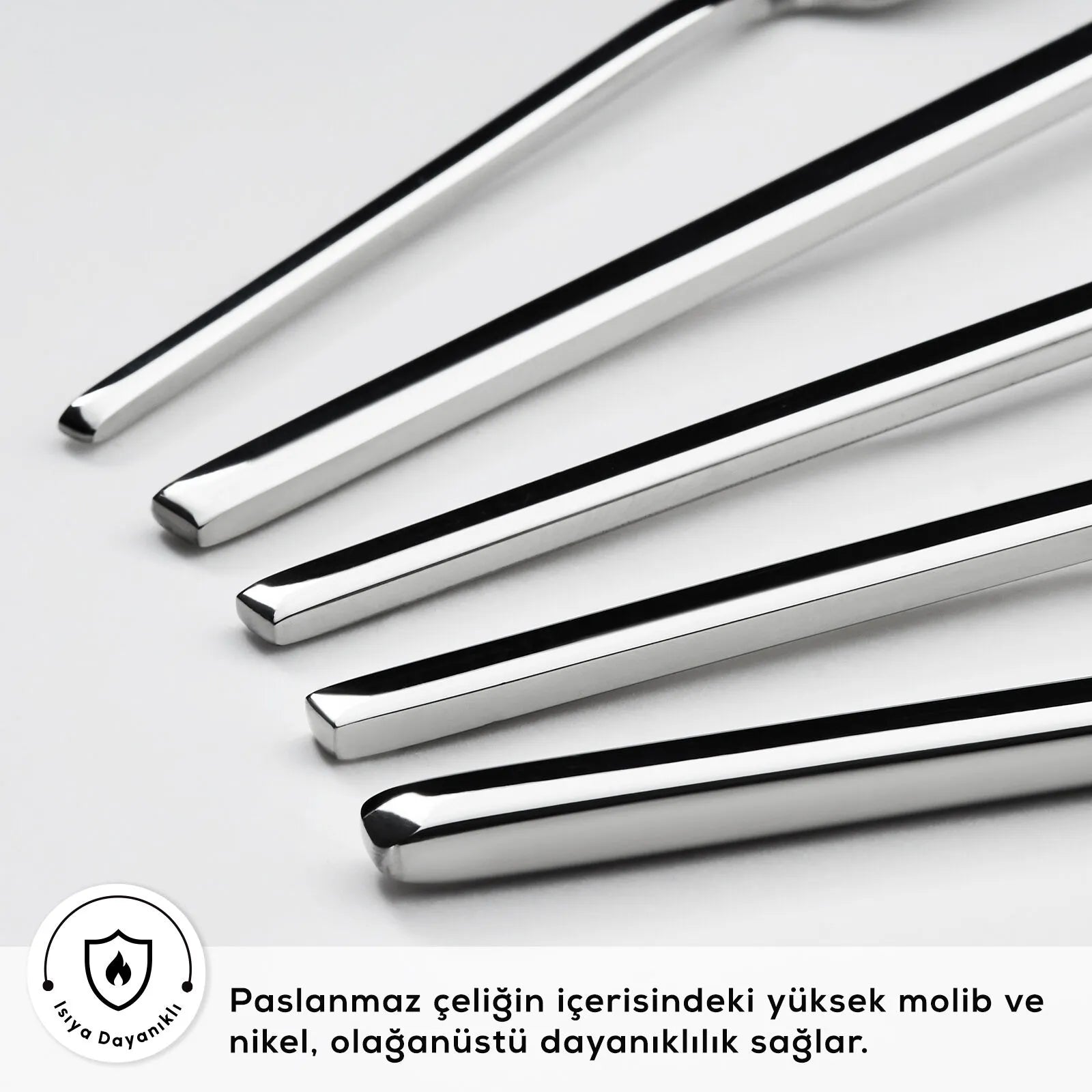 " Karaca Look 316+ Stahl 84-teiliges Premium Besteckset für 12 Personen "