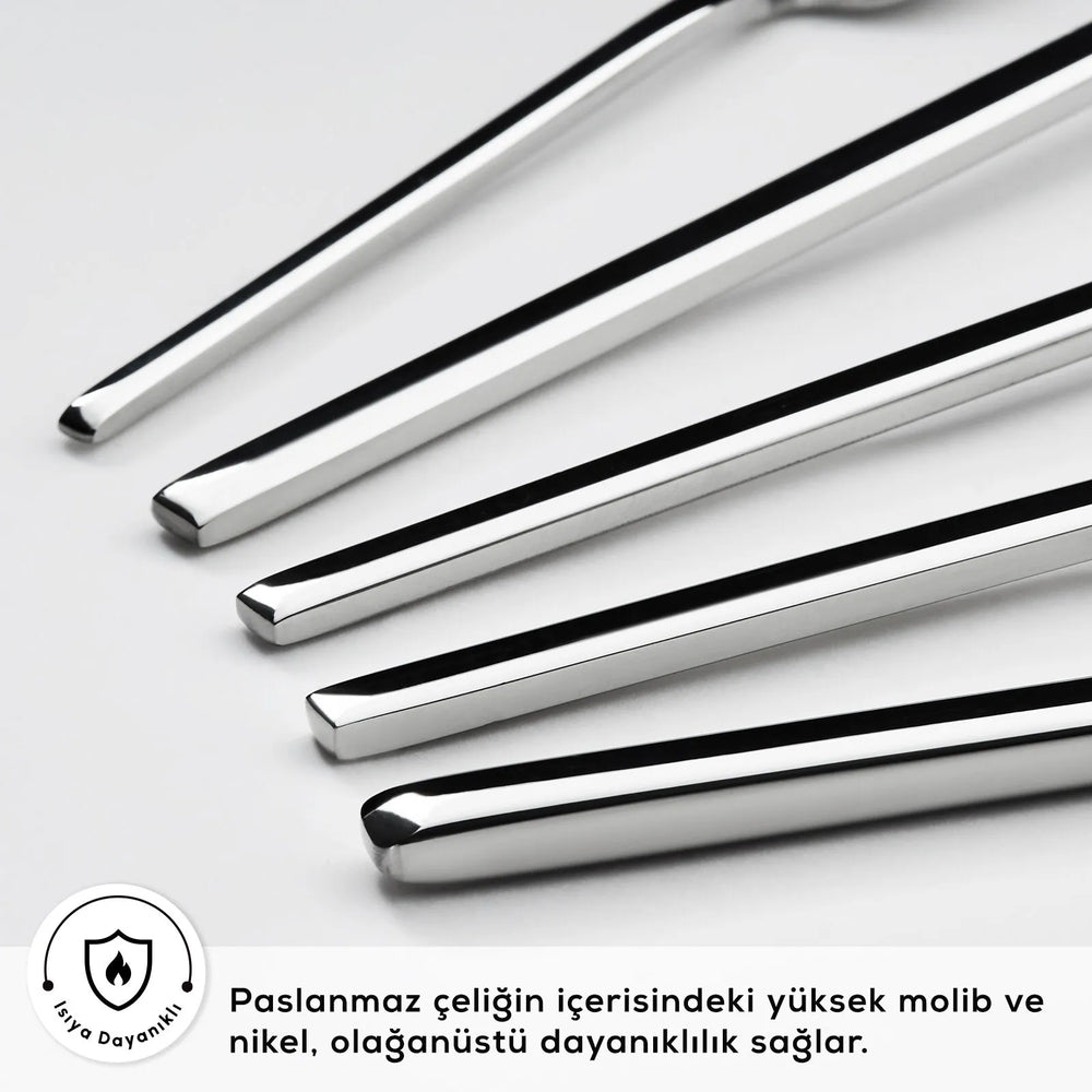 " Karaca Look 316+ Stahl 84-teiliges Premium Besteckset für 12 Personen "
