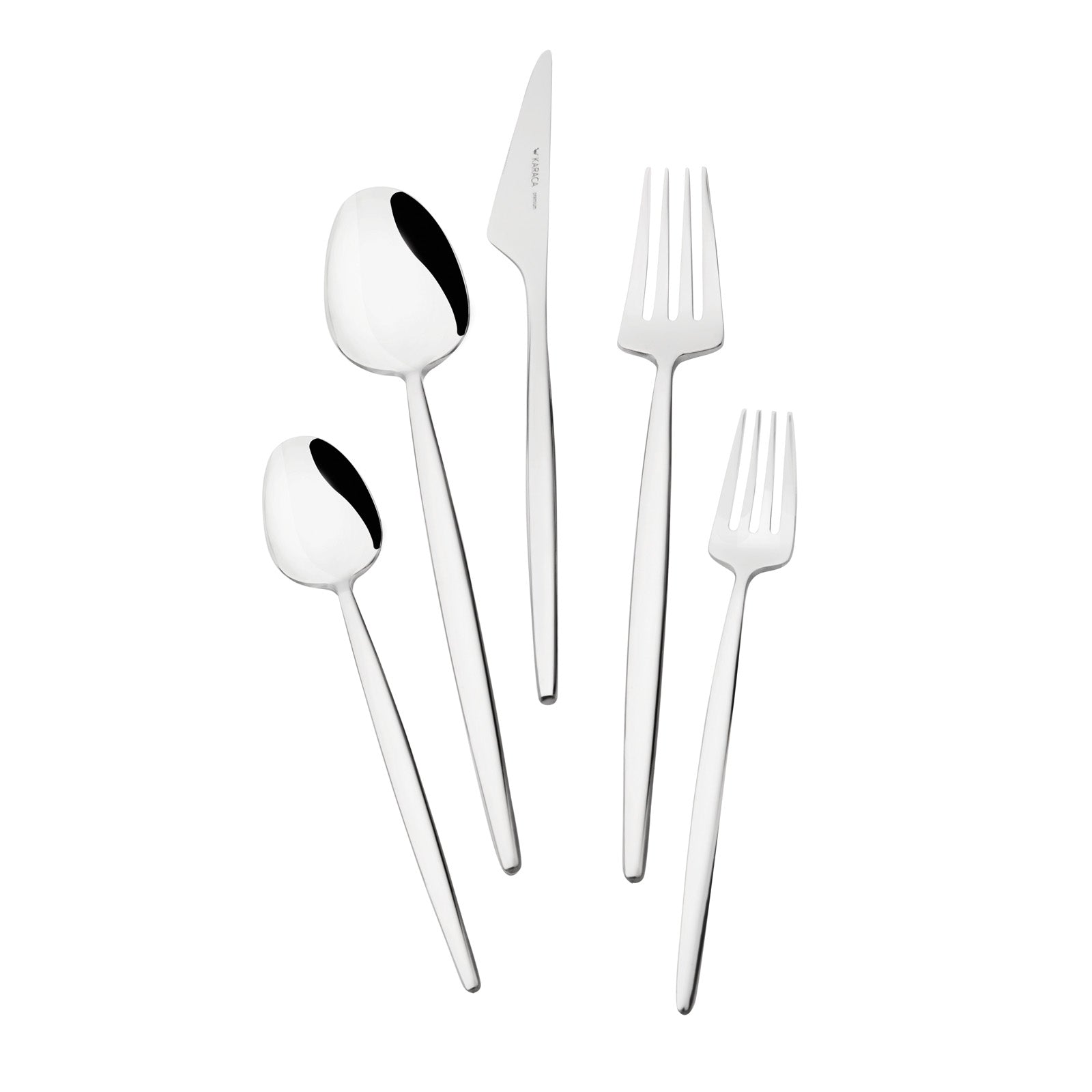 " Karaca Moongate 316+ 84-Teiliges Premium Besteckset für 12 - In Box "