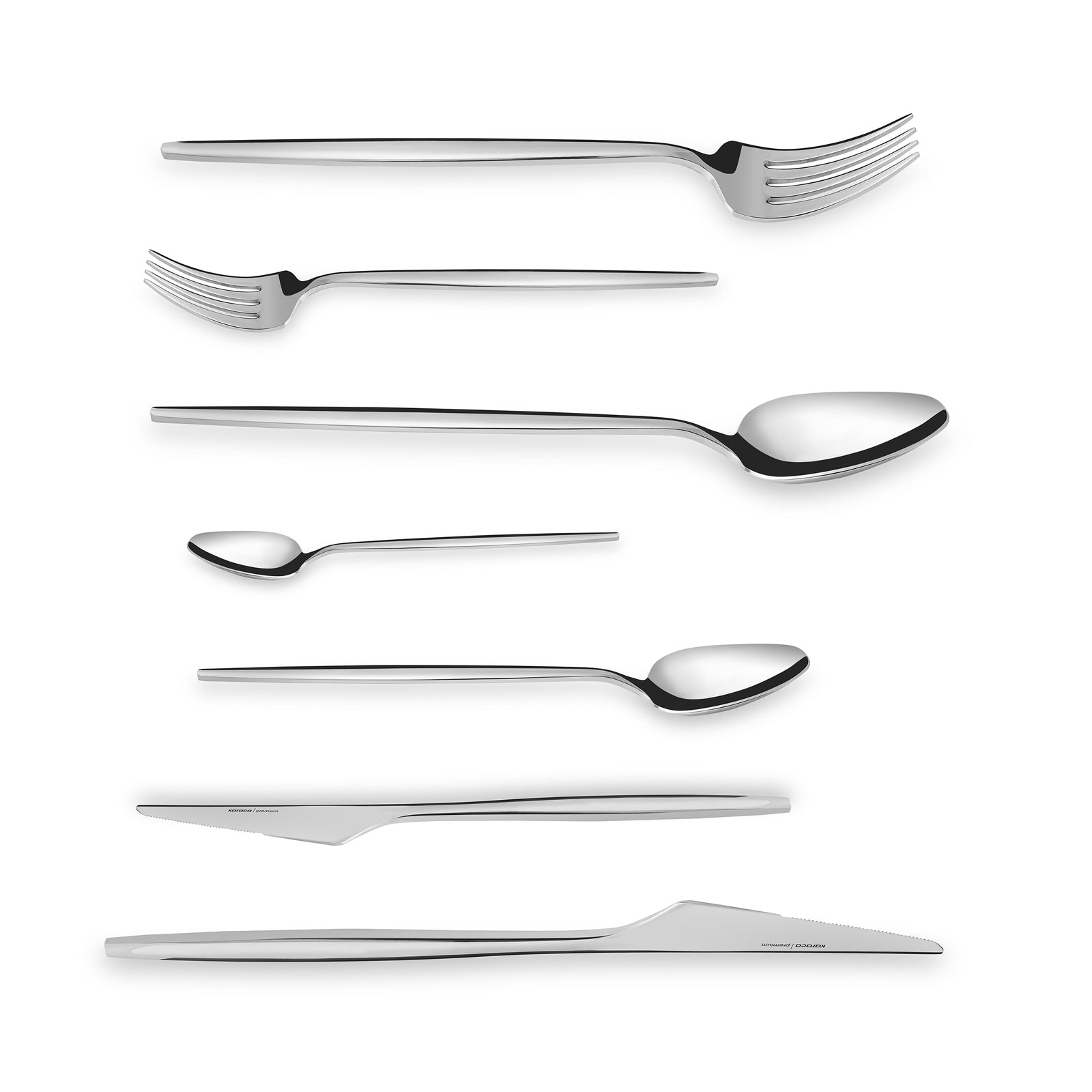 " Karaca Moongate 316+ 84-Teiliges Premium Besteckset für 12 - In Box "