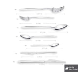 " Karaca Stark 84 Teile 12 Personen 316+ Premium-Besteck-Set "