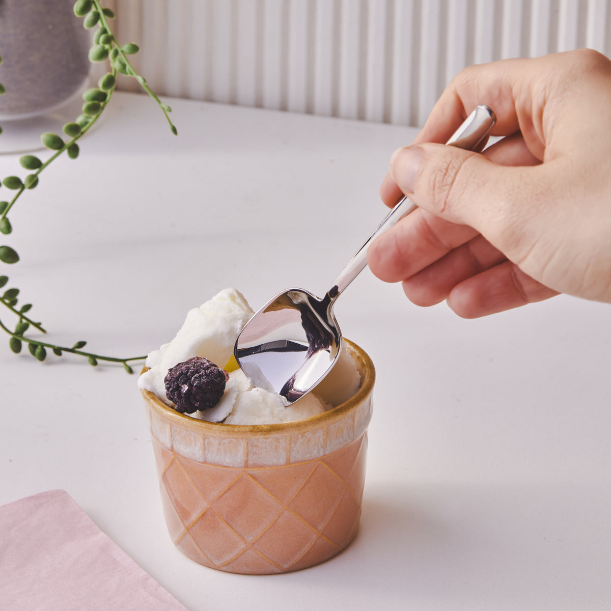 " Karaca Bead Eis Löffel "