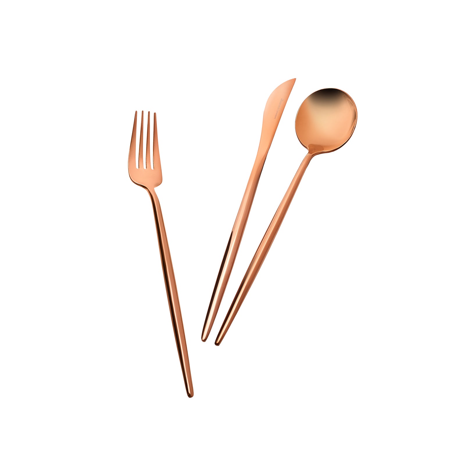 " Karaca Jupiter Rosegold 60 Teile 12 Person Boxed Cutlery Set "