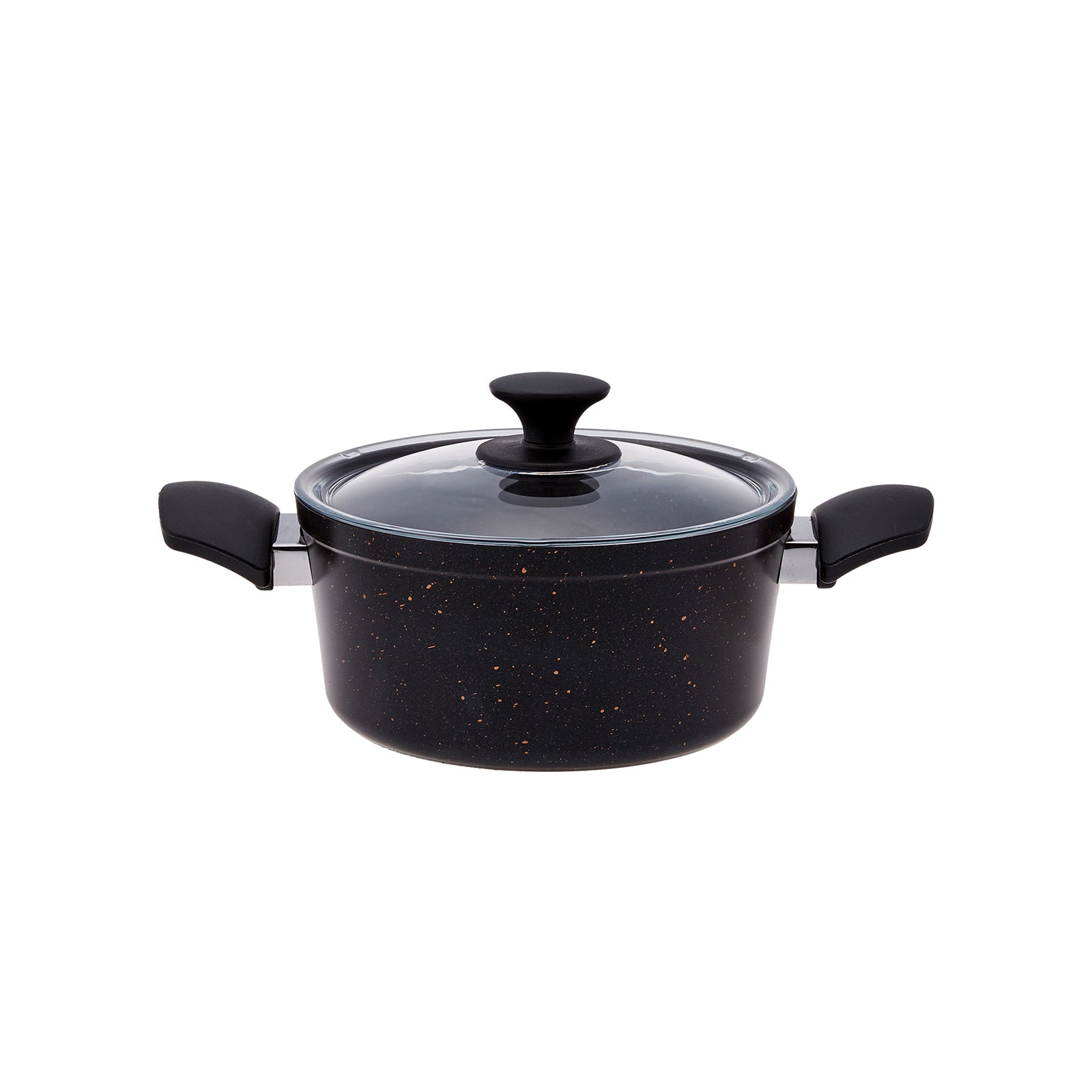 " Karaca Biogranit Blackgold V1 7-teiliges Kochgeschirr-Set "