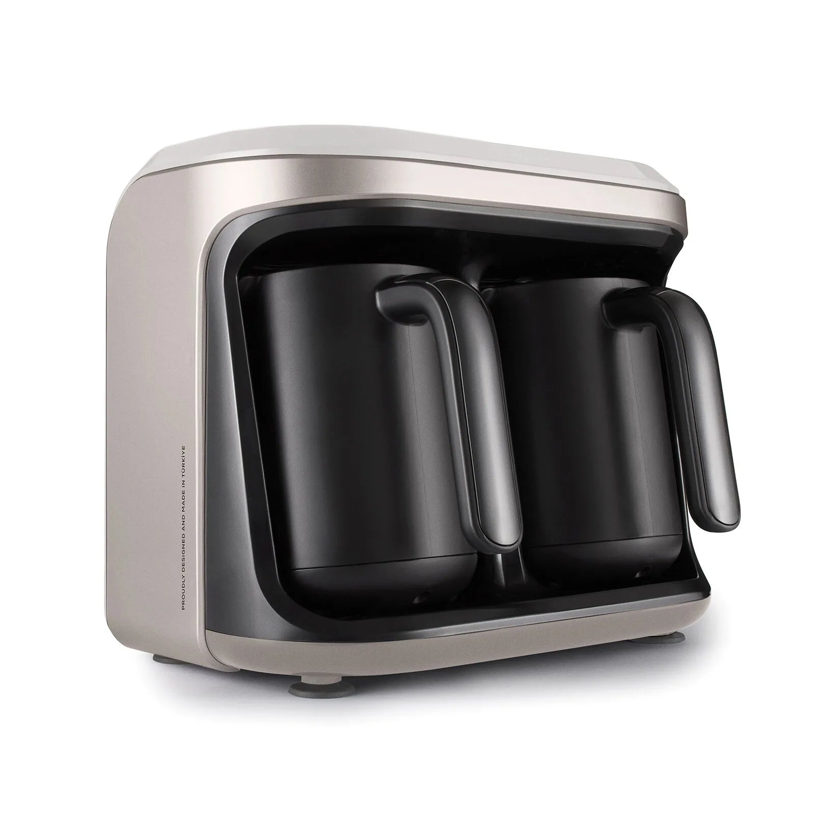 " Karaca Hatır Hüps Duet Türkische Kaffeemaschine Beige, 1400W "