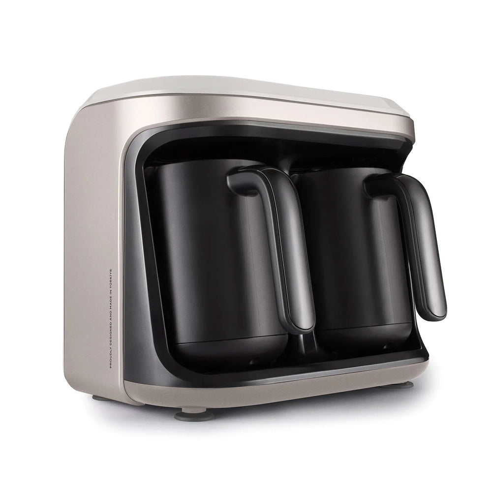 " Karaca Hatır Hüps Duet Türkische Kaffeemaschine Beige, 1400W "