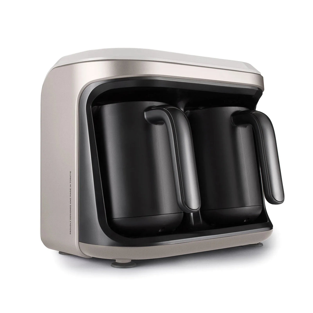" Karaca Hatır Hüps Duet Türkische Kaffeemaschine Beige, 1400W "