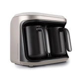 " Karaca Hatır Hüps Duet Türkische Kaffeemaschine Beige, 1400W "