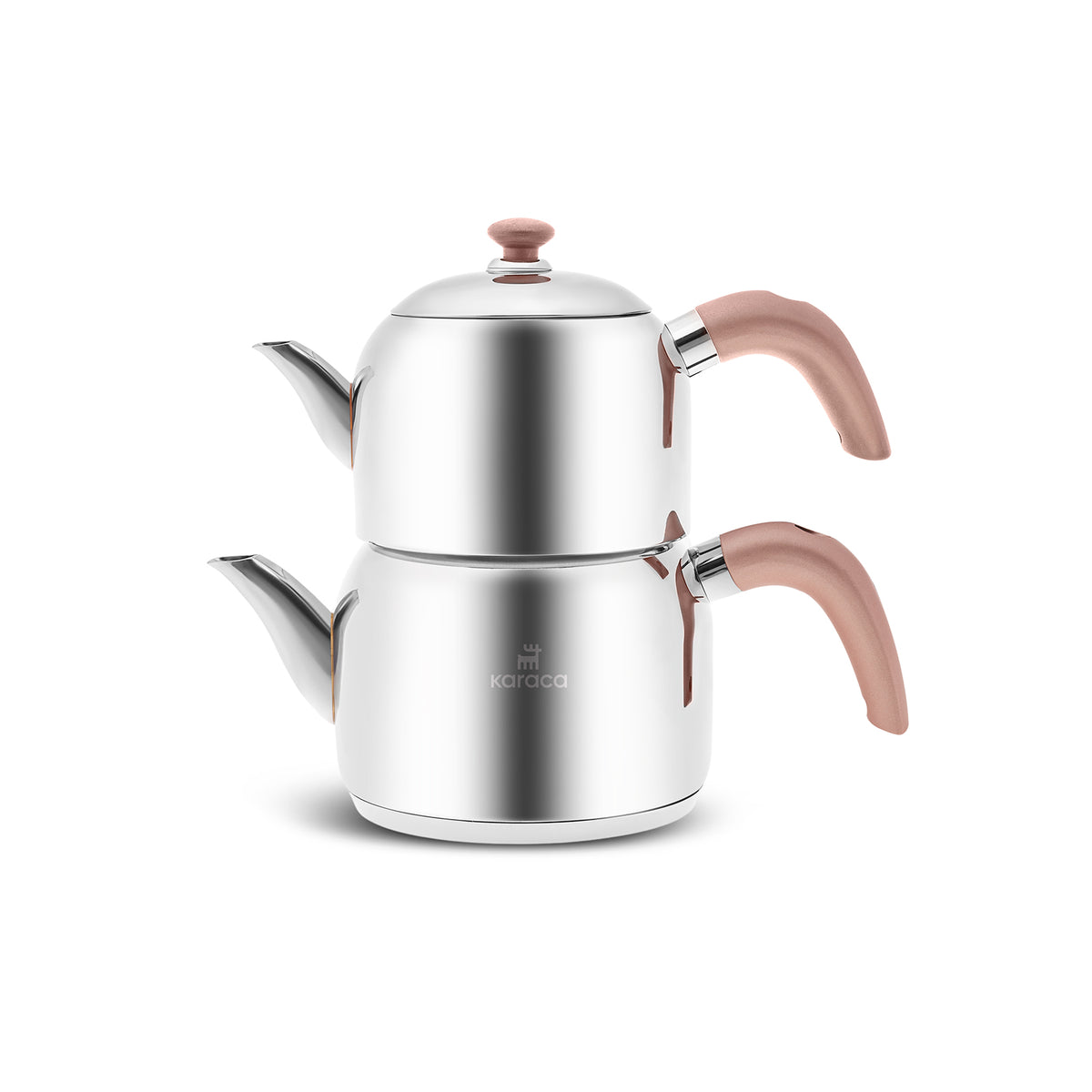 " Karaca Edge Mini Teekanne Set Rose "