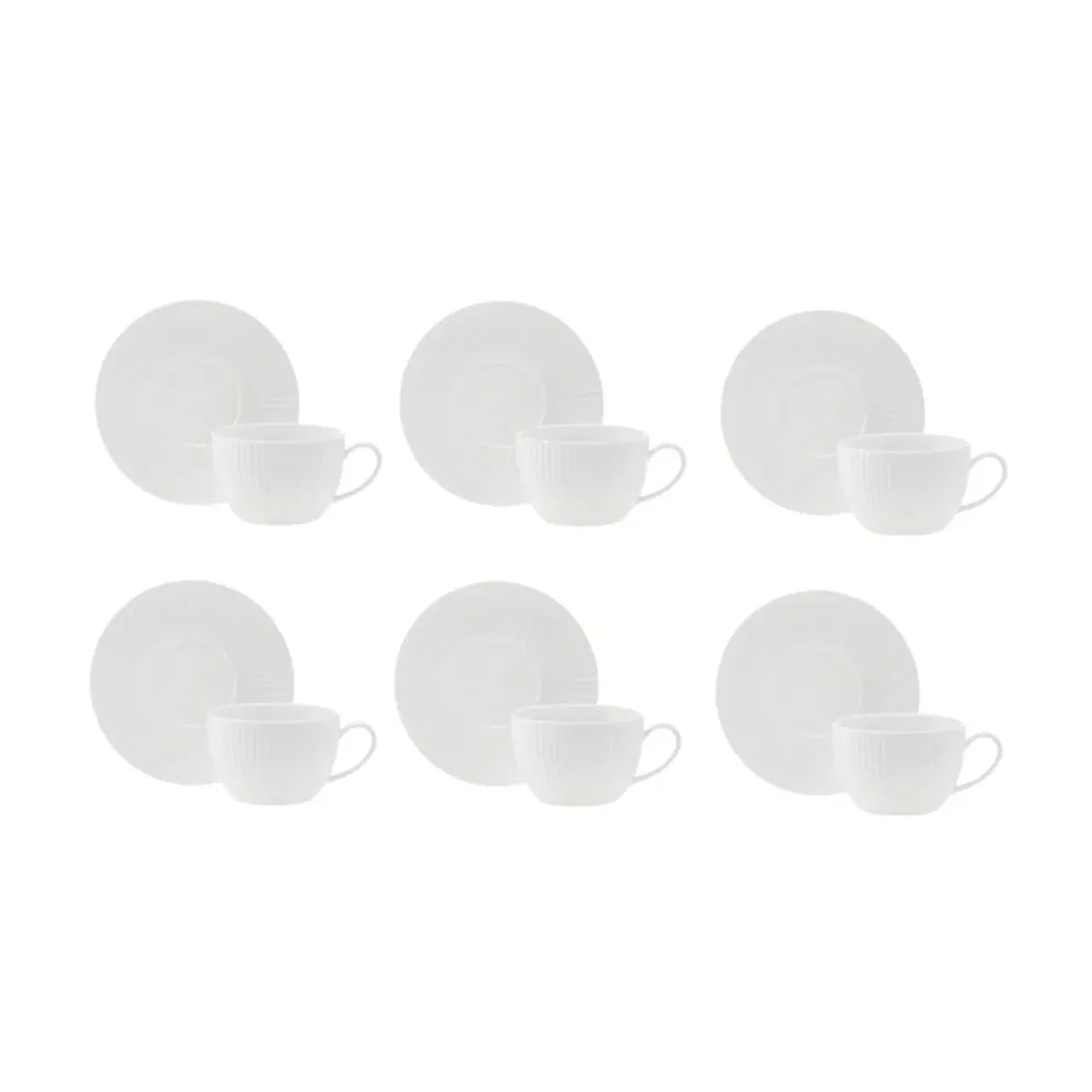 Karaca Seashell 200 ml Teetasse für 6 Personen