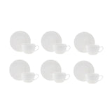 Karaca Seashell 200 ml Teetasse für 6 Personen