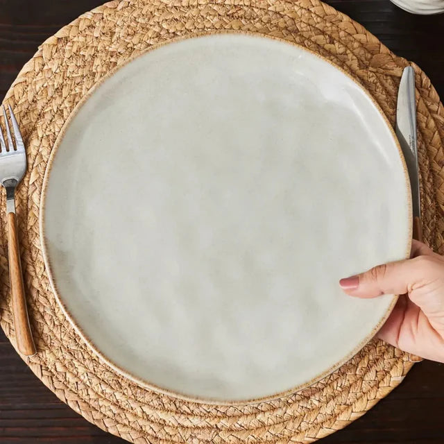 Karaca Aria Reactive Glaze Speiseteller 27cm Beige