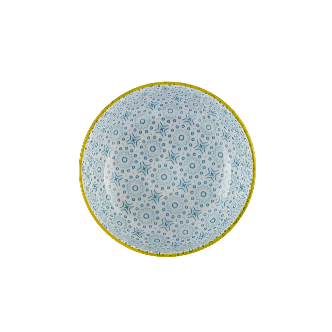 Karaca Floral Snack Schale Blau Rund 10 cm