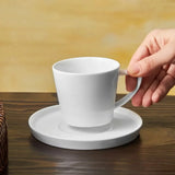 Karaca Salvare für 6 Personen Teetasse und Untertasse Set 12 Teilig New Generation Bone 260 ml Weiss