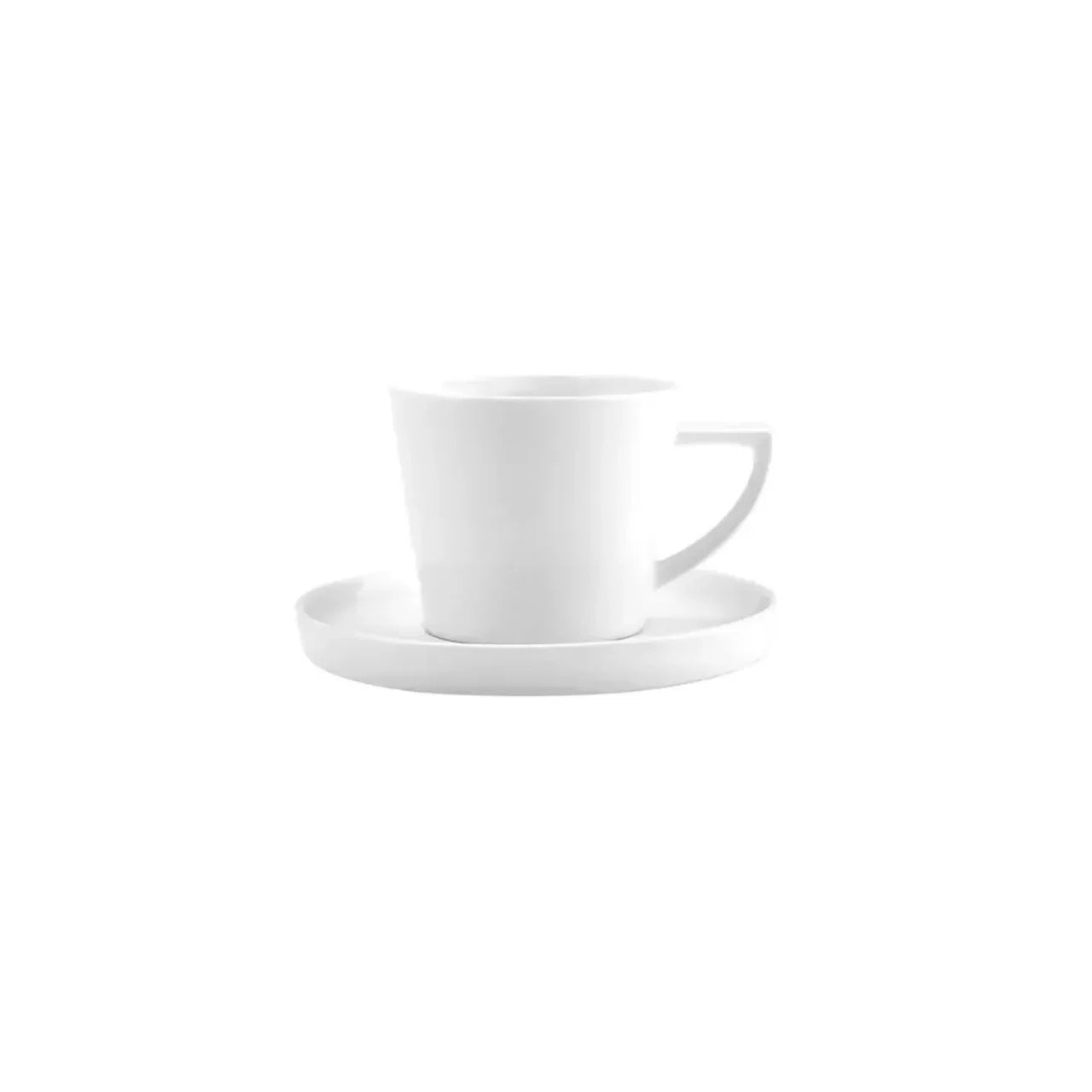 Karaca Salvare für 6 Personen Teetasse und Untertasse Set 12 Teilig New Generation Bone 260 ml Weiss