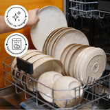 Karaca Aria Beige Reactive Geschirr Set für 6 Personen 24 teilig