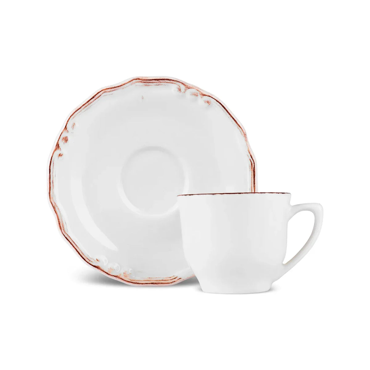 Karaca Elizabeth Ecru Teetasse 180 ml