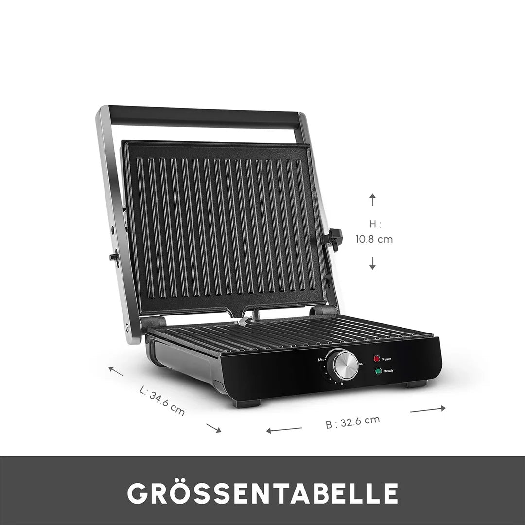 Karaca Toastmaster Inox Toaster und Grillmaschine 2000W