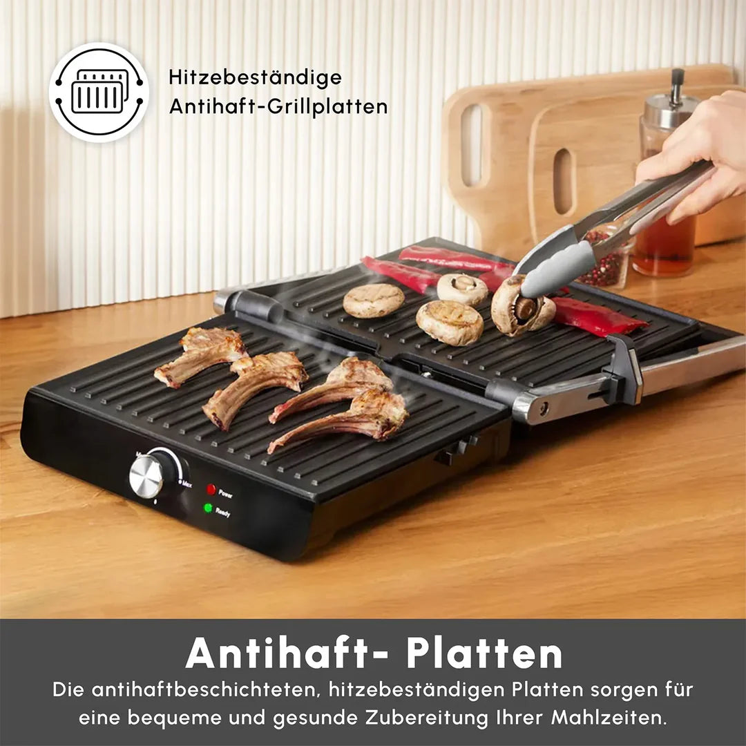Karaca Toastmaster Inox Toaster und Grillmaschine 2000W