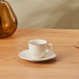 Karaca Elizabeth Ecru Teetasse 180 ml