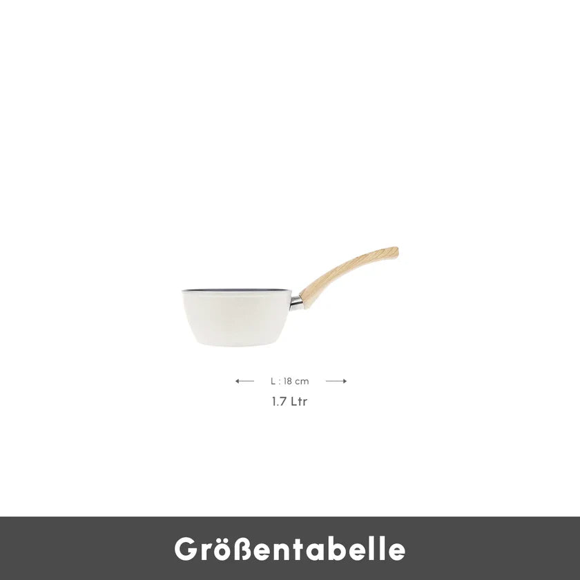 Karaca Swiss Crystal 18 Cm Induktions Milchkännchen Crème