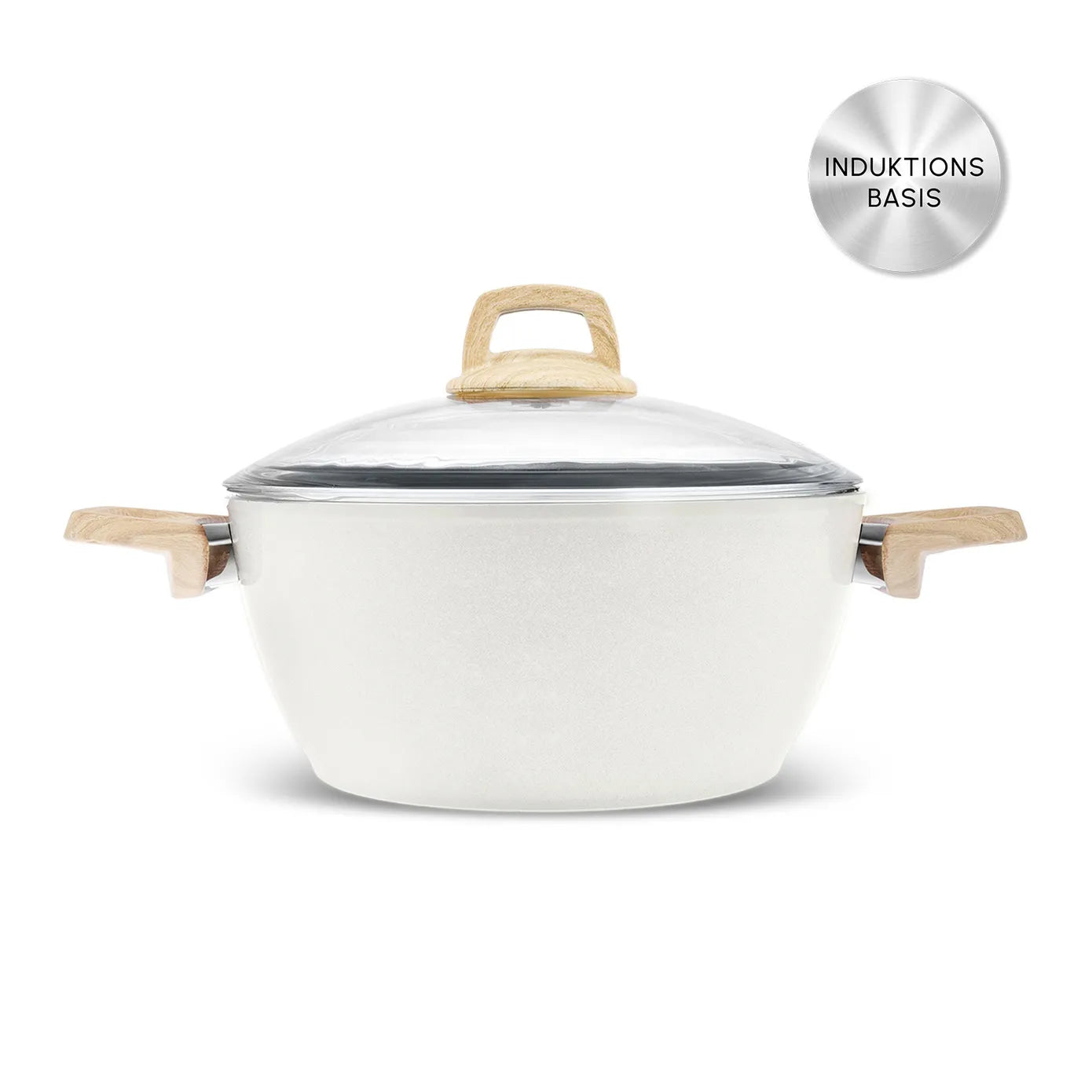 Karaca Swiss Crystal Kochtopf Creamy 20 cm