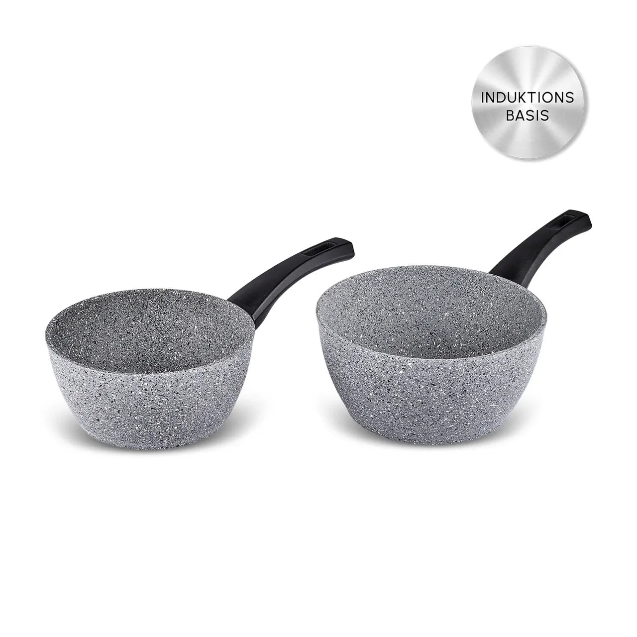 Karaca Gris Biogranit Induktions Milchtopf-Set 2 Teilig
