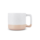 Karaca Maybel Tasse Weiss Orange 400 ml