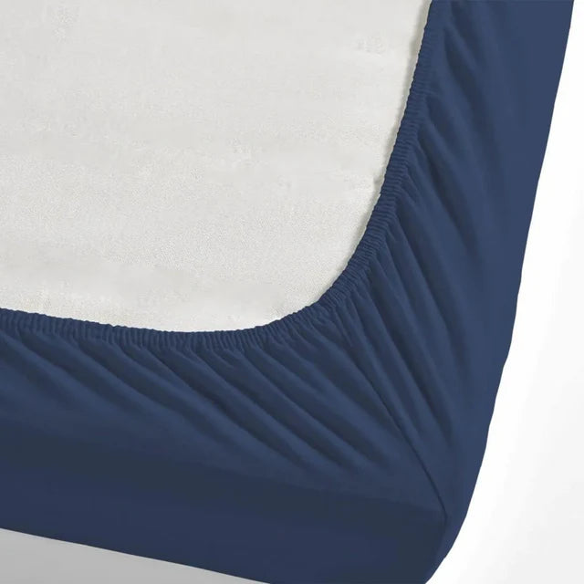 Nautica Jersey Spannbetttuch Marineblau 100x200cm