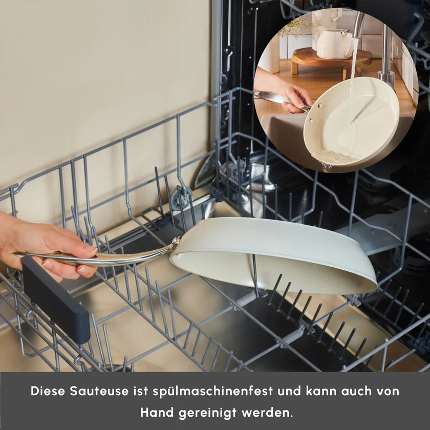 Karaca Swiss Crystal Almond Cream Pfanne 26 Cm