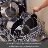 Karaca Ceramica Steel 3Ply Edelstahl-Kochgeschirr-Set