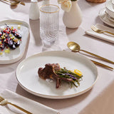 Karaca Stream Bone China Favaro 53-teiliges Tafelservice für 12 Personen Gold