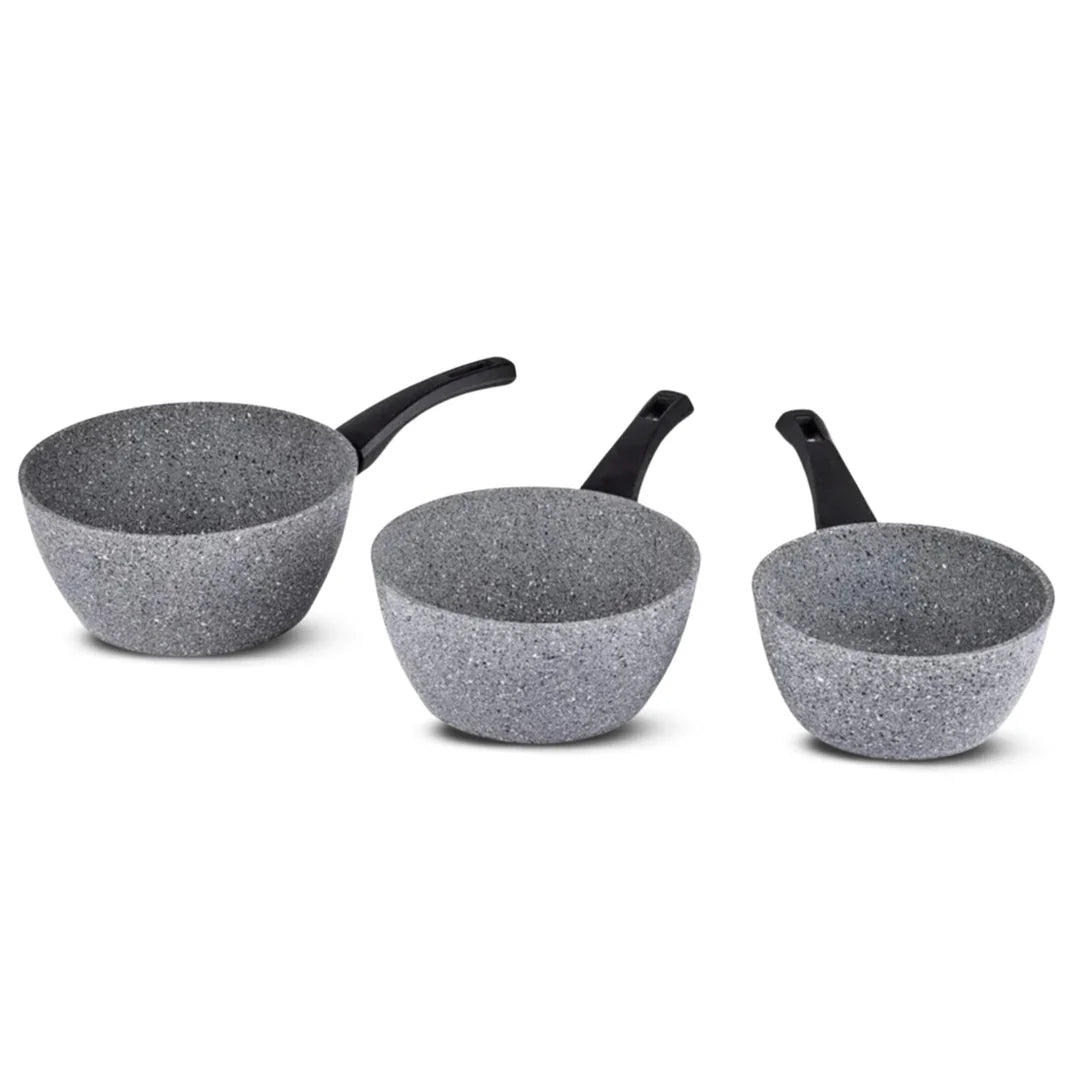 Karaca Gris Biogranit Induktions Milchtopf-Set 3 Teilig