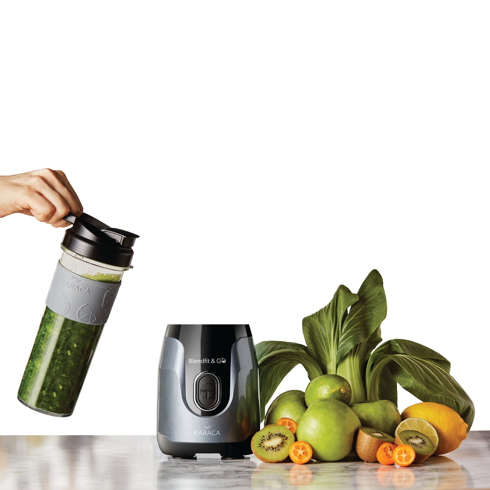 " Karaca Blendfit Go Personal Smoothie Blender Anthrazit "